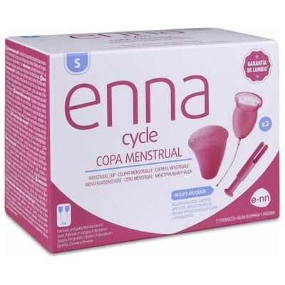 Enna Copa Menstrual + Aplicador Talla S 1ud Enna Copa Menstrual + Aplicador Talla S 1ud