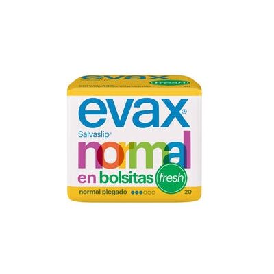 Evax Salvaslip Normal Fresh Compresas Femeninas 20 uds Evax Salvaslip Normal Fresh Compresas Femeninas 20 uds
