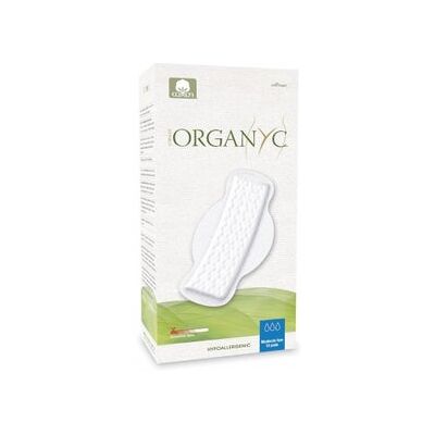 Organyc Algodón Orgánico Noche Toallas - Compresas femeninas Organyc Algodón Orgánico Noche Toallas - Compresas femeninas