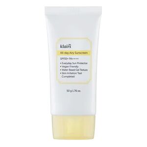 Klairs All-Day Airy Sunscreen SPF50+ PA++++ 50g