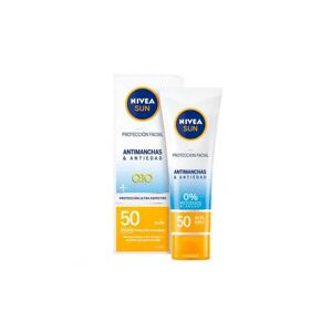 NIVEA Nive Sun Facial Antimanchas Antiedad Q10 SPF50 50ml