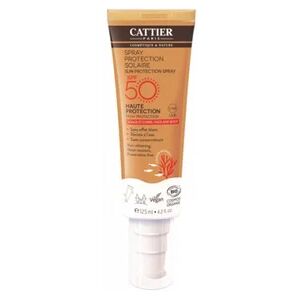 Cattier Spray Protector Solar Rostro y Cuerpo SPF50 BIO 125ml