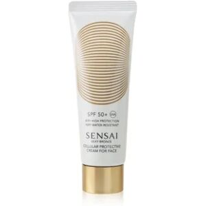 Sensai Silky Bronze Crema Facial Auto-Bronzeadora Spf50+ 50ml