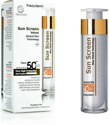 FREZYDERM Sun Screen Velvet Face SPF50+ 50ml