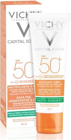 Vichy Capital Soleil Matifiant 3-en-1 Spf50+ 50ml