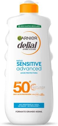 GARNIER Leche Solar Delial Sensitive Advanced SPF50 400ml