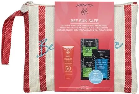 Apivita Bee Sun Safe Pack Anti Spot & Anti Age Defense Crema Facial SPF50 1ud