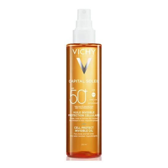 Vichy Capital Soleil Cell Protect Aceite Invisible Spray Spf50+ 200ml