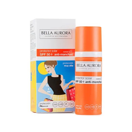 Bella Aurora Protector Solar Facial Anti-Manchas Piel Normal-Seca SPF50+ 50ml