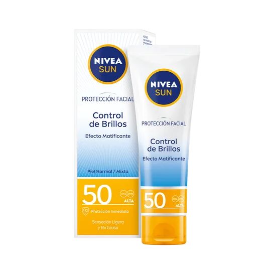 NIVEA Nive Sun Facial Control de Brillos SPF50 50ml