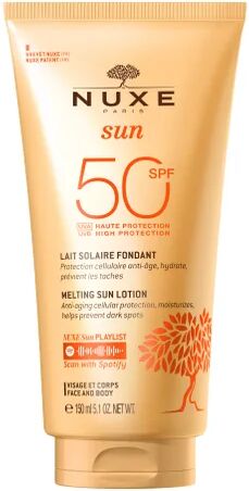 Nuxe Sun Leche Solar Fundente Alta Protección Rostro SPF50 150ml