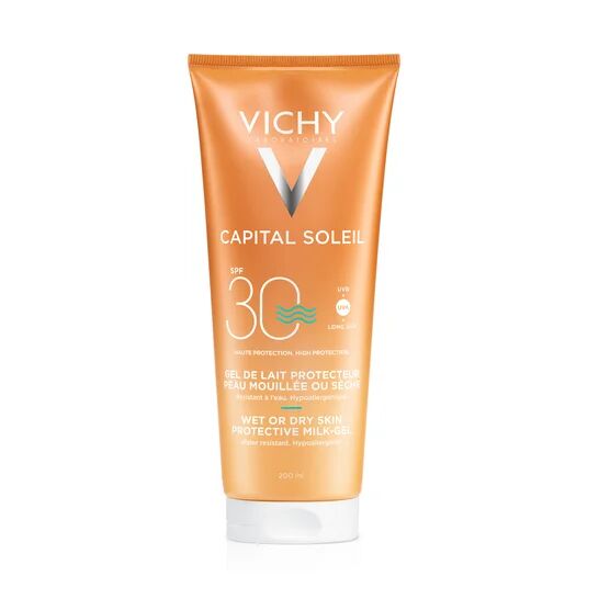 Vichy Capital Soleil Leche-Gel Protectora Wet or Dry Skin SPF30 200ml