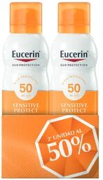 Eucerin Sensitive Duplo Protección Solar Spray SPF50 2x200ml