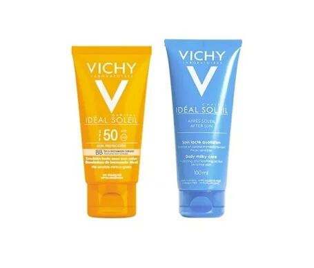 Vichy Capital Soleil Emulsión Facial Tacto Seco con Color SPF50+ 50ml