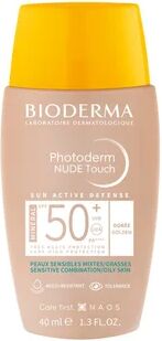 Bioderma Photoderm NUDE Touch Mineral SPF50+ Dorado 40ml