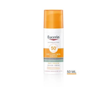 Eucerin Sun Oil Control Dry Touch Gel-Crema Tono Claro SPF50+ 50ml