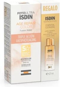 ISDIN Pack Fotoultra Age Repair Color SPF50 + ceutics Essential Cleansing 1ud