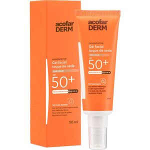 ACOFAR Gel Facial Toque de Seda Color Spf 50+ 50ml ACOFAR Gel Facial Toque de Seda Color Spf 50+ 50ml