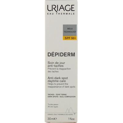 Uriage Depiderm SPF 50 - Cuidado diurno anti manchas oscuras Uriage Depiderm SPF 50 - Cuidado diurno anti manchas oscuras