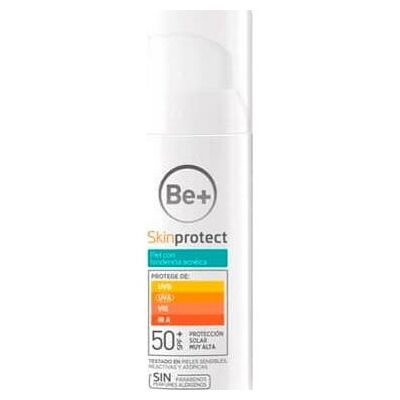 Be+ Skinprotect Piel Grasa SPF 50+ - Protector solar para piel acneica Be+ Skinprotect Piel Grasa SPF 50+ - Protector solar para piel acneica