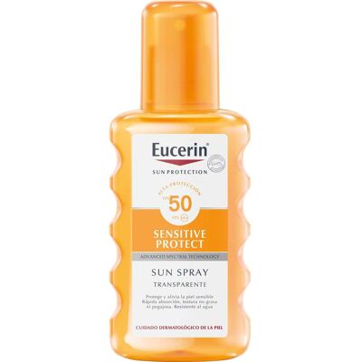 Eucerin Spray Solar Transparente SPF 50 (200ml) Eucerin Spray Solar Transparente SPF 50 (200ml)