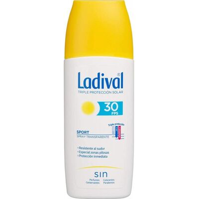 Ladival Protector Solar Spray Transparente FPS30+ 150 ml Ladival Protector Solar Spray Transparente FPS30+ 150 ml