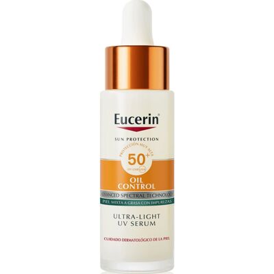 Eucerin Sun Face Oil Control UV Sérum SPF50+ 30 ml Eucerin Sun Face Oil Control UV Sérum SPF50+ 30 ml