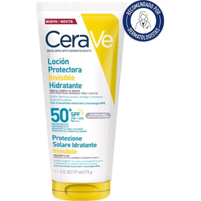 CeraVe ® CeraVe Loción Protectora Invisible Hidratante SPF50+ 177ml CeraVe ® CeraVe Loción Protectora Invisible Hidratante SPF50+ 177ml