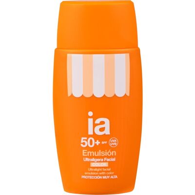 INTERAPOTHEK Emulsion Solar Ultraligera Facial Spf50+ Color 50 ml INTERAPOTHEK Emulsion Solar Ultraligera Facial Spf50+ Color 50 ml