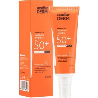 Gel Facial Invisible SPF 50+ Nesira - Protector solar Gel Facial Invisible SPF 50+ Nesira - Protector solar