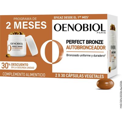 OENOBIOL Perfect Bronze Autobronceador Intenso 2x30 caps OENOBIOL Perfect Bronze Autobronceador Intenso 2x30 caps