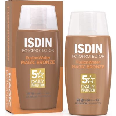 Protector solar Fusion Water Color Bronze SPF50 para piel - Unisex Protector solar Fusion Water Color Bronze SPF50 para piel - Unisex