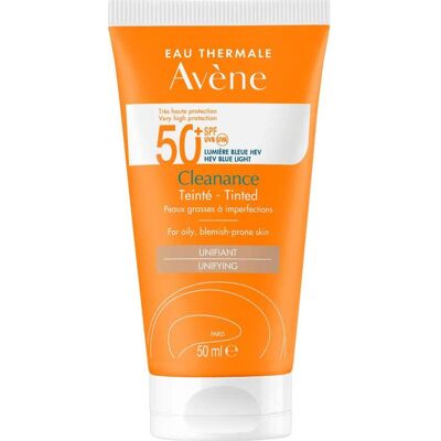 Avene Solar Cleanance Solar SPF 50+ Color 50ml Avene Solar Cleanance Solar SPF 50+ Color 50ml
