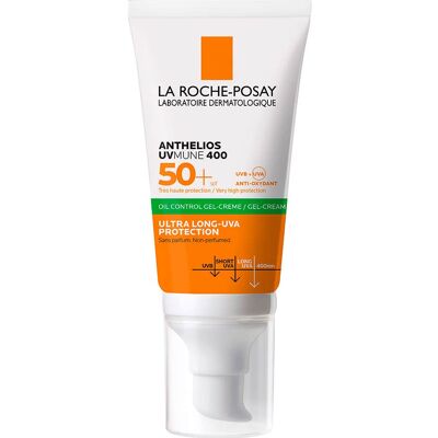 LA ROCHE POSAY La Roche-Posay Anthelios UVMUNE 400 Oil Control Gel-Crema SPF50+ Sin Perfume 50ml LA ROCHE POSAY La Roche-Posay Anthelios UVMUNE 400 Oil Control Gel-Crema SPF50+ Sin Perfume 50ml