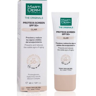 MARTIDERM Proteos Screen SPF50+ Clair 40 ml MARTIDERM Proteos Screen SPF50+ Clair 40 ml