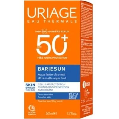 ORYZA Uriage Bariesun Aqua Fluido Ultra-Mat Tacto Seco SPF50 50 ml ORYZA Uriage Bariesun Aqua Fluido Ultra-Mat Tacto Seco SPF50 50 ml