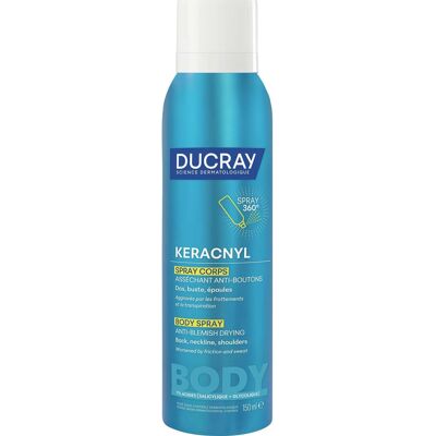Ducray Keracnyl Spray Corporal Secante Anti imperfecciones 150 ml Ducray Keracnyl Spray Corporal Secante Anti imperfecciones 150 ml