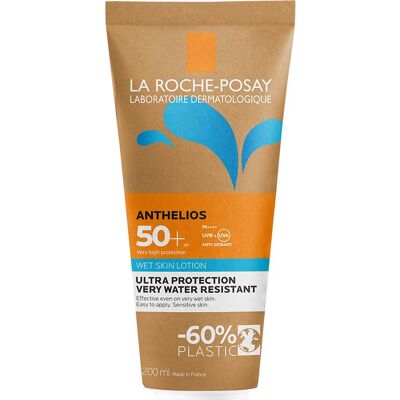 LA ROCHE POSAY La Roche-Posay Anthelios Loción Wet Skin SPF50+ 200ml LA ROCHE POSAY La Roche-Posay Anthelios Loción Wet Skin SPF50+ 200ml