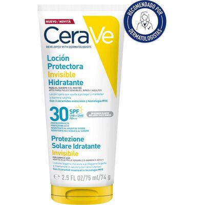 CeraVe ® CeraVe Loción Protectora Invisible Hidratante SPF30 75ml CeraVe ® CeraVe Loción Protectora Invisible Hidratante SPF30 75ml