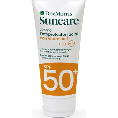 DocMorris Suncare Crema Facial SPF50+ - Sensible & Resistente al agua DocMorris Suncare Crema Facial SPF50+ - Sensible & Resistente al agua