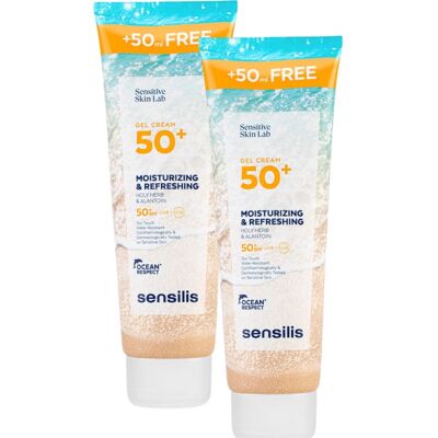 Sensilis Gel Cream 50+ SPF50+ 2x250 ml Sensilis Gel Cream 50+ SPF50+ 2x250 ml