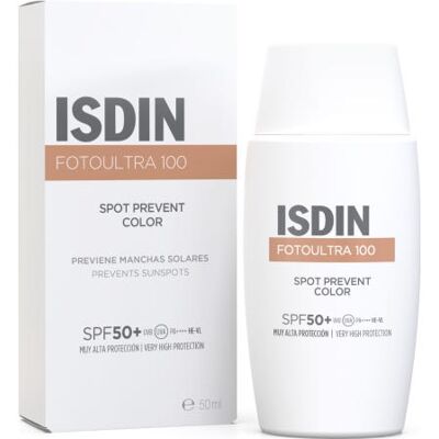 Isdin Fotoultra Spot Prevent Color SPF 50+ - Crema Solar Isdin Fotoultra Spot Prevent Color SPF 50+ - Crema Solar