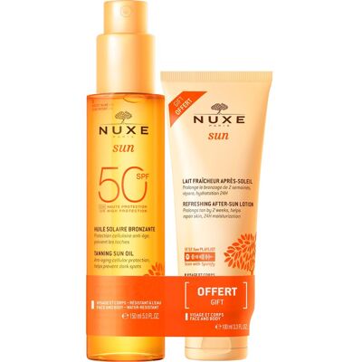 Pack Solar Nuxe SPF50 Aceite Bronceador & After Sun Pack Solar Nuxe SPF50 Aceite Bronceador & After Sun