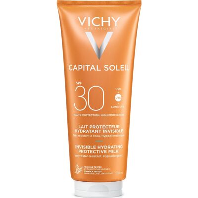 Vichy SPF 30+ Hidratante Leche para rostro y cuerpo Vichy SPF 30+ Hidratante Leche para rostro y cuerpo