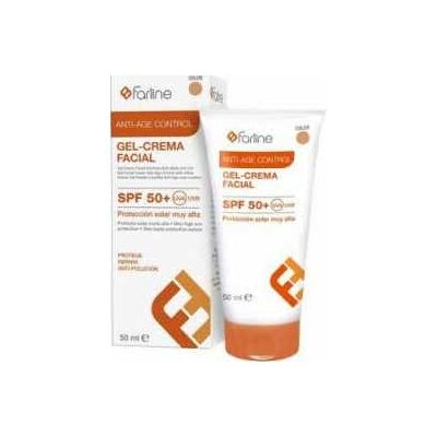 Farline Gel-Crema Facial Control Antiedad SPF50+ 50ml Farline Gel-Crema Facial Control Antiedad SPF50+ 50ml