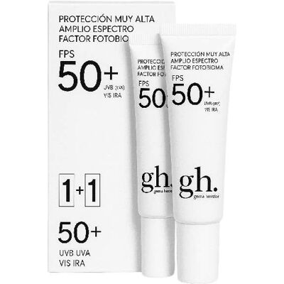 Gh Duplo Protección Muy Alta Factor Fotobioma Fps50+ 2x50 ml Gh Duplo Protección Muy Alta Factor Fotobioma Fps50+ 2x50 ml