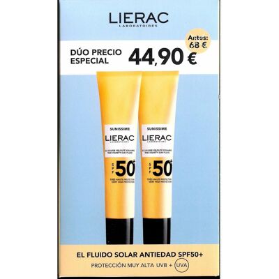Lierac Sunissime SPF50 Pack Dúo - Protección Solar Lierac Sunissime SPF50 Pack Dúo - Protección Solar