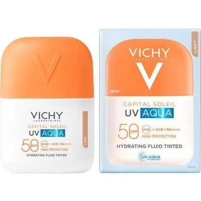 Vichy Capital Soleil Uv Aqua Fluido Color Light Spf50 50ml Vichy Capital Soleil Uv Aqua Fluido Color Light Spf50 50ml