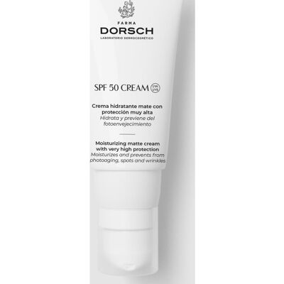 FARMA DORSCH SPF50 Crema - Previene el Fotoenvejecimiento FARMA DORSCH SPF50 Crema - Previene el Fotoenvejecimiento