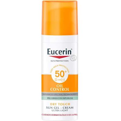 Eucerin SPF50+ Gel Crema Control Aceite - Protección solar para piel grasa Eucerin SPF50+ Gel Crema Control Aceite - Protección solar para piel grasa